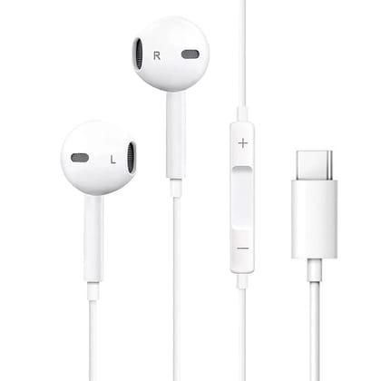 Muvit Type C Wired Earphones with Mic for Android