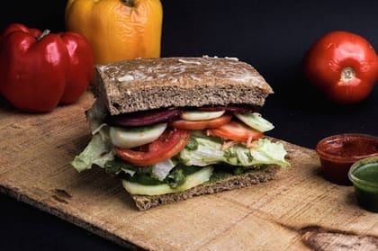Veg Club Sandwich