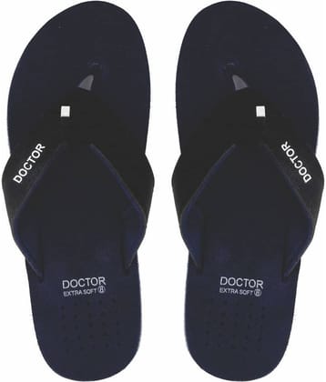 DOCTOR EXTRA SOFT - Navy  Rubber Daily Slipper
