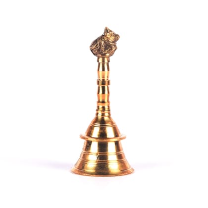 Brass Pooja Hand Bell-Big