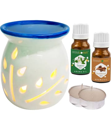 Peepalcomm Ceramic Aroma Oils & Diffusers Set - Pack of 5