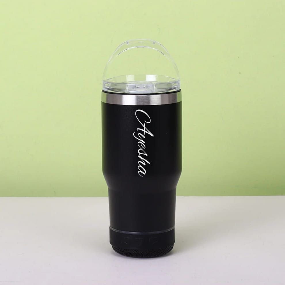 Tumbler with Speaker-Pink
