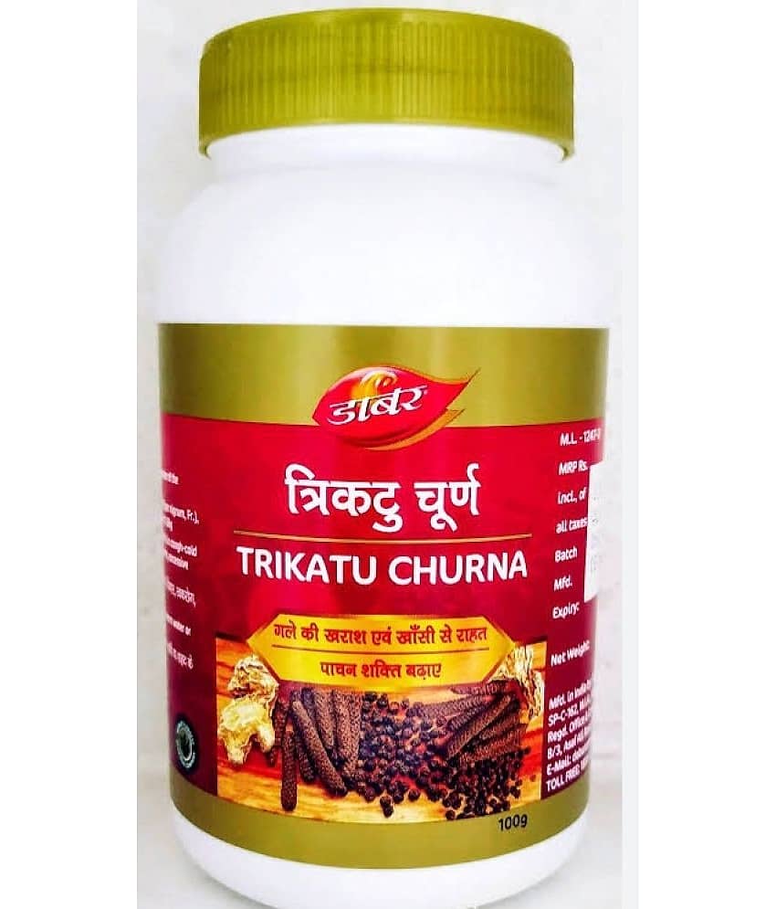 Dabur DABUR TRIKATU CHURNA ( PACK OF 4)