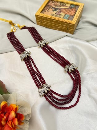 Victorian Layered Beads Necklace Set 152