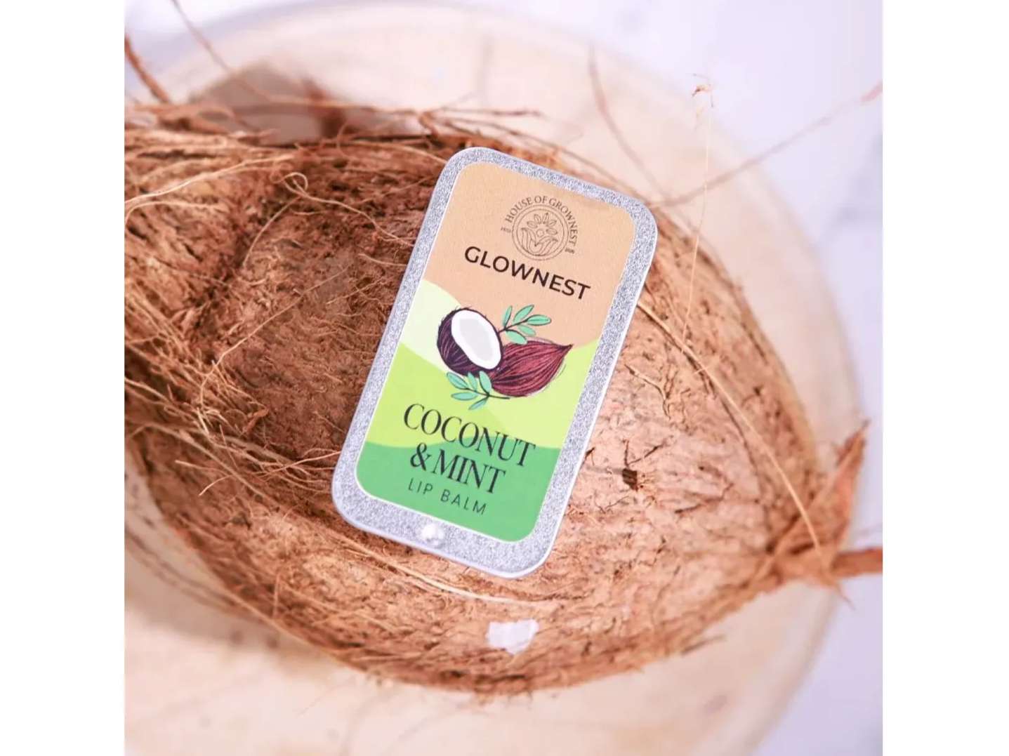 Grownest Coconut & Mint Lip Balm (10g)