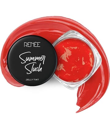RENEE Summer Slush Jelly Tint For Lips & Cheeks with 98% Natural Fruit Extracts, Keeps Lips Soft,13gm