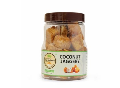 The Gudwala Special Flavor Coconut Jaggery Pure Natural Zero Chemical Sugarcane Gur Immunity Booster Organic Extremely Healthy Gud (400 Grams) (Coconut)