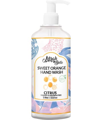 Mirah Belle - Sweet Orange Hand Wash 1000 mL (Pack of 1)