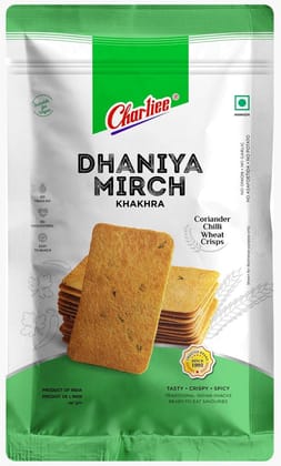 Charliee Dhaniya Mirch Khakhra, 150 gm (1357) Charliee Dhaniya Mirch Khakhra, 150 gm (1357)