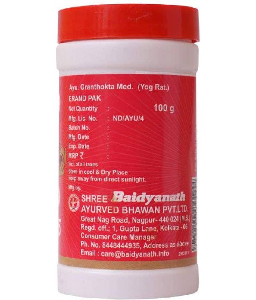 Baidyanath Erand Pak Powder 100 Gm Pack of 1