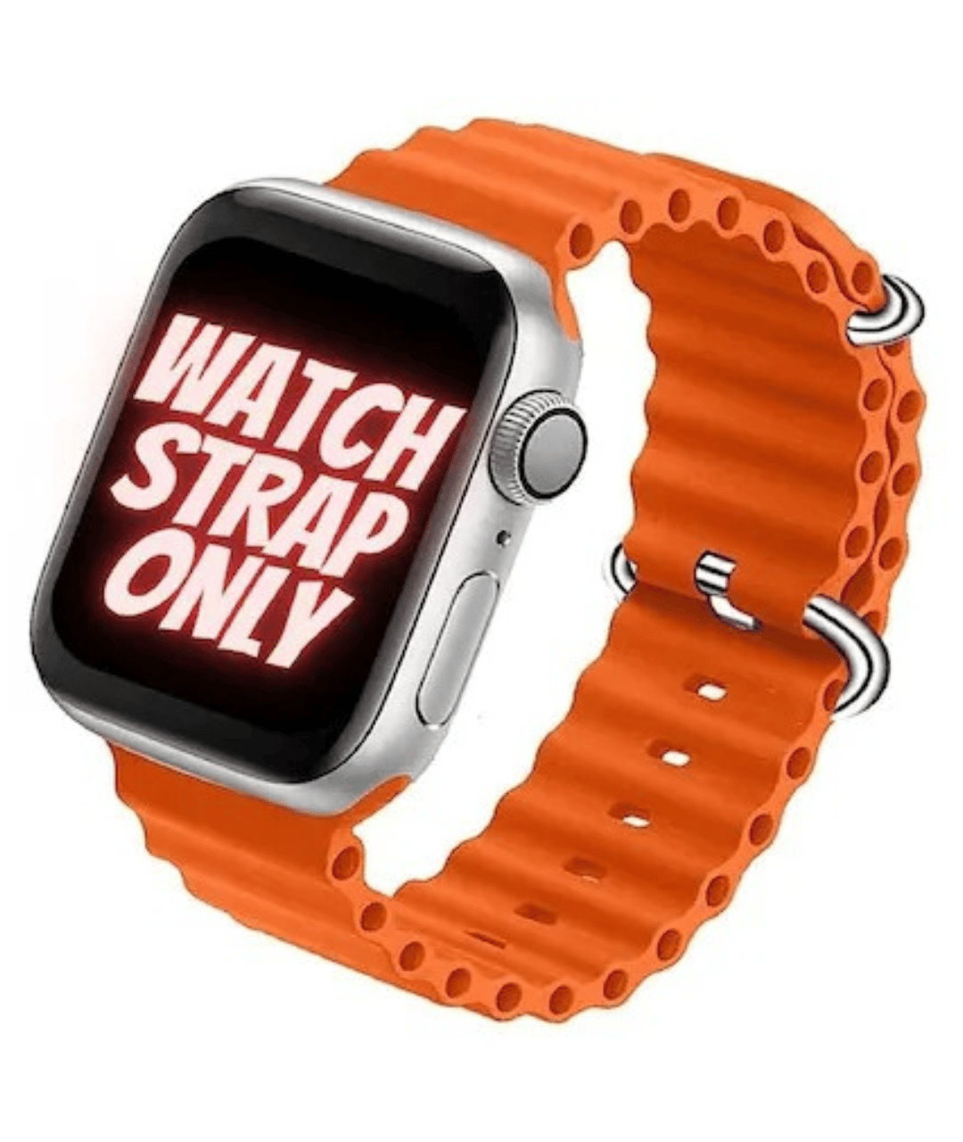 Ocean Band For Apple Watch Series ULTRA/9/8/7/6/5/4 SE- ORANGE-41/40/38 MM