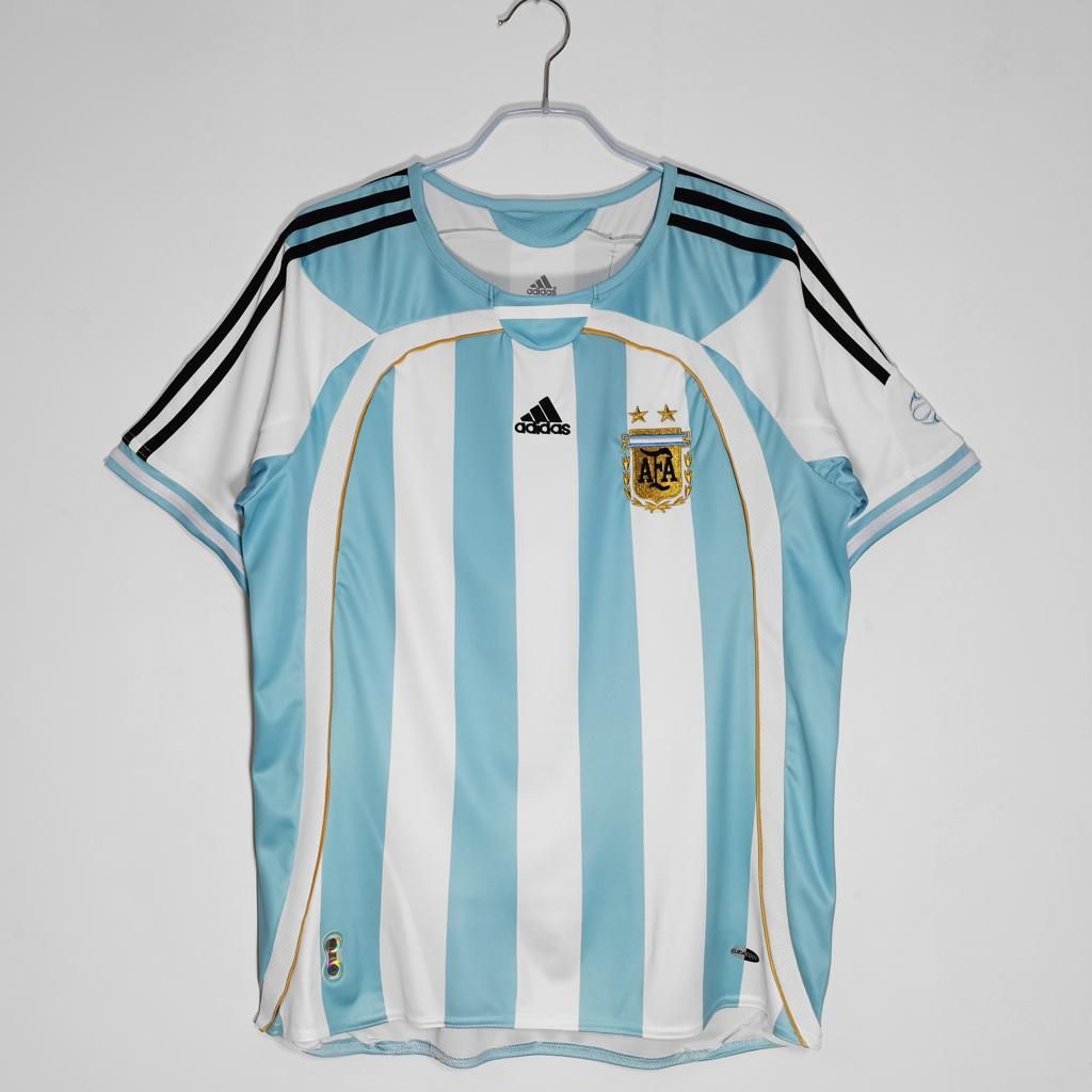 Argentina 2006 Home Retro Jersey-M