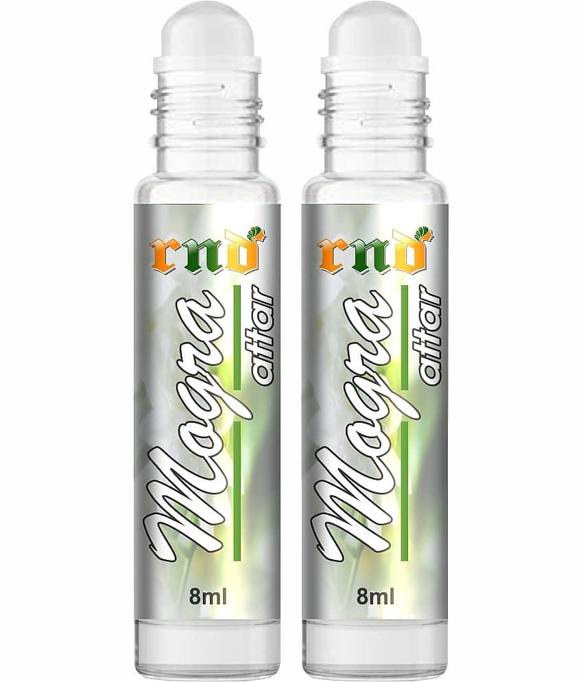 Mogra Attar Perfume for Unisex - Pure, Natural Undiluted | Set of 2 Herbal Attar