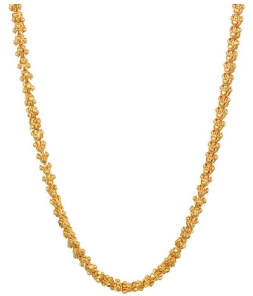 shankhraj mall Gold Plated Chain ( Set of 1 )