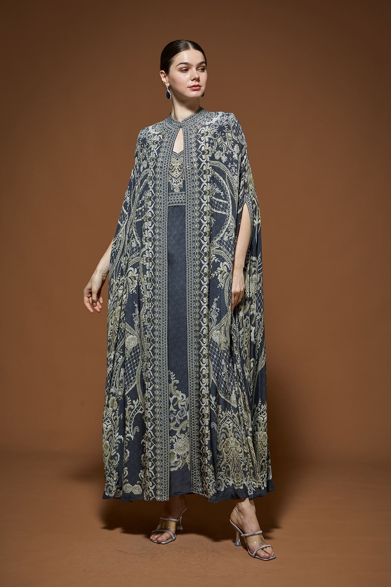 Grey Kaftan-XS