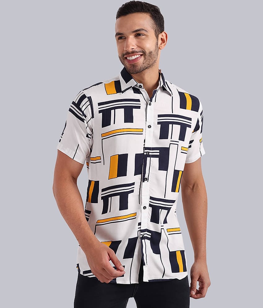 TrendiVastra - Multi Rayon Regular Fit Men's Casual Shirt ( Pack of 1 )