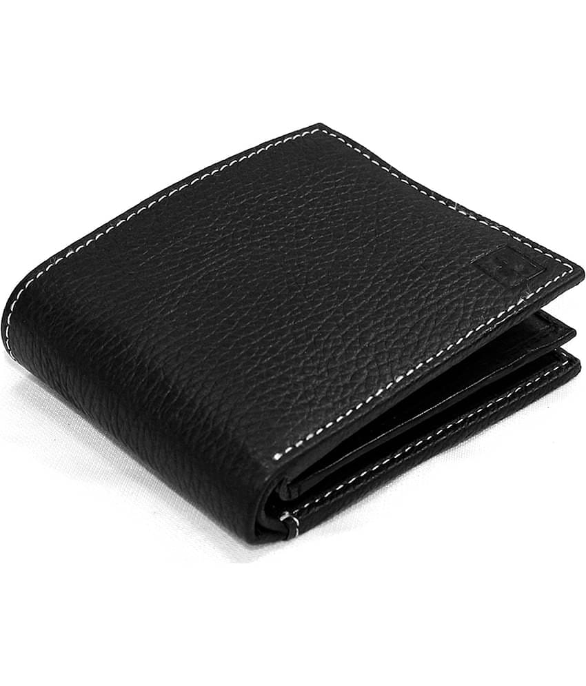 CIMONI Leather Solid Men's RFID Wallet With 8 Slots For Card ( Black , Pack of 1 )