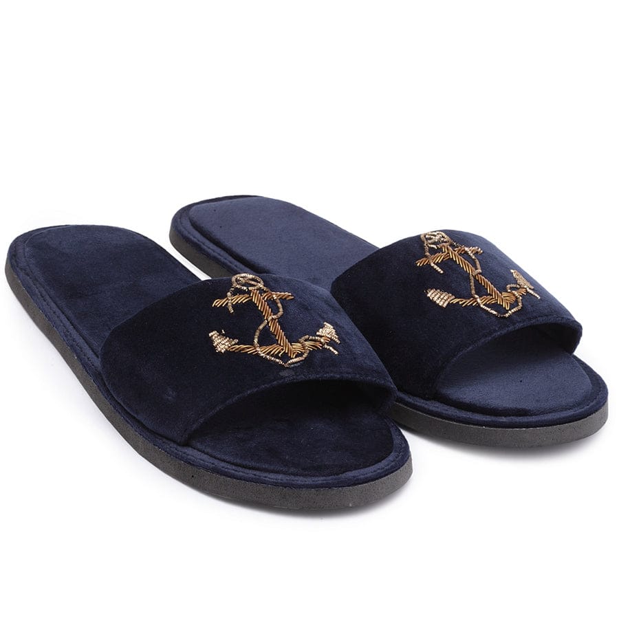 Anchor Domani Slippers Women (Navy)-EU 39 / Navy