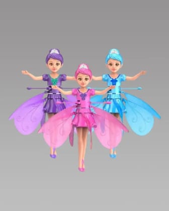 Magic Flying Fairy Princess Doll – Automatic Levitation & Hand Control Toy for Girls