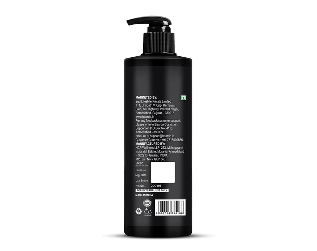 Beardo Power Black Combo