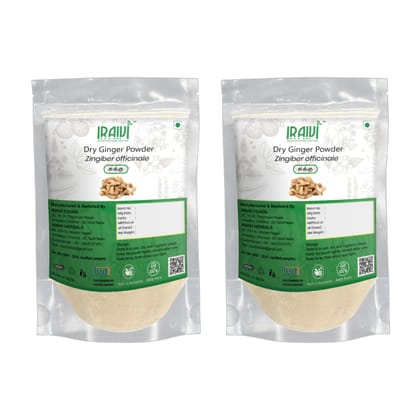 IRAIVI Premium Dry Ginger Powder-200g | Sukku | Sonth | Sonti | Dried Adrak | 100% Pure Natural Spice Powder | Zesty Warmth, Culinary Versatility & Digestive Comfort