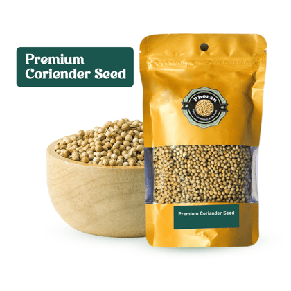 Buy Coriander Seeds Dhaniya Online India - Whole Spice | Phoran