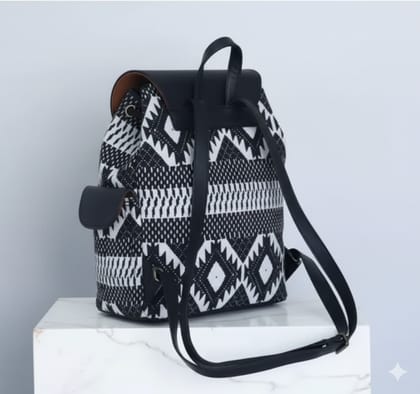 Merissa Women Sling Bag – Mini MS4010 Black & Blue Merissa Women Sling Bag – Mini MS4010 Black & Blue