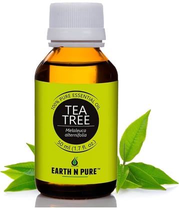 Earth N Pure - Tea Tree Essential Oil 50 mL ( Pack of 1 )