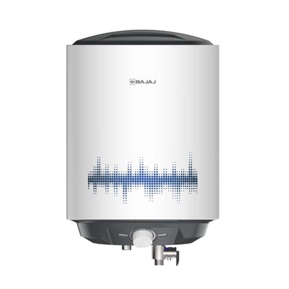 Bajaj Shield Series New Shakti 25L Storage Wall Mount Water Heater for Home, 5-Star Rated Geyser, Child Safety Mode, 10-Year Tank, 6-Year Element, 4-Year Product Warranty (White & Grey) Bajaj Shield Series New Shakti 25L Storage Wall Mount Water Heater f