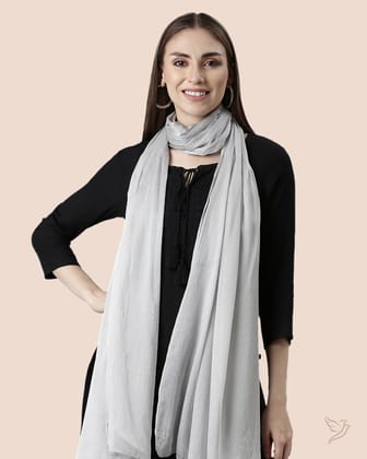 Shimmer Shawl - Silver Coin-Silver Coin