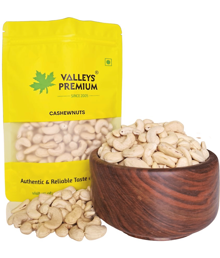 Valleys Premium Regular Cashewnuts 800 Grams (KAJU)