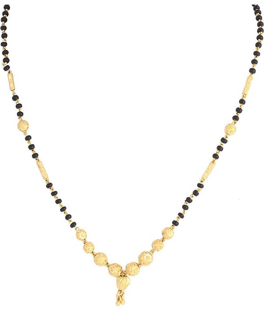 YouBella Golden Alloy Mangalsutra with Chain