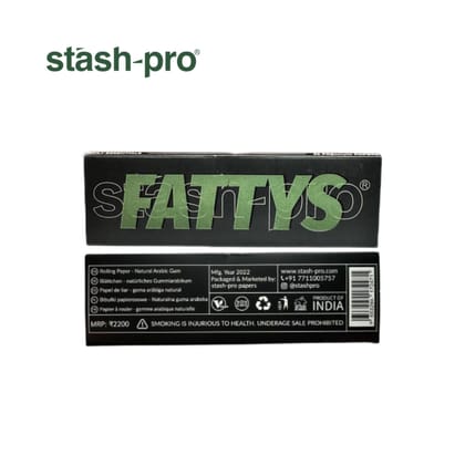 Stash-Pro Fattys Rolling Paper - King Size-WHITE