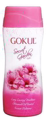 GOKUL SECRET GARDEN TALCUM POWDER 50G
