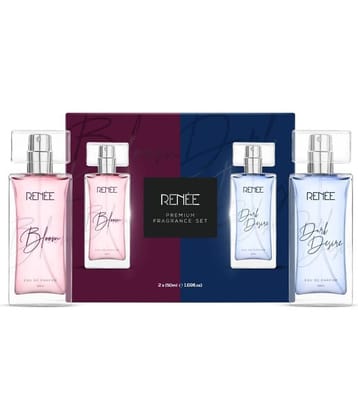 RENEE Eau De Parfum Premium Fragrance Set - Bloom & Dark Desire, 50ml each