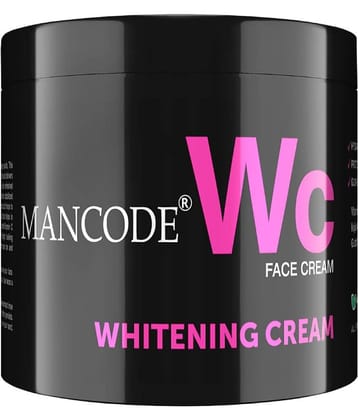 Mancode Whitening Cream for Men , Glowing Radiant Skin , Daily Defence From Pollution, 100 gm (Pack of 1)
