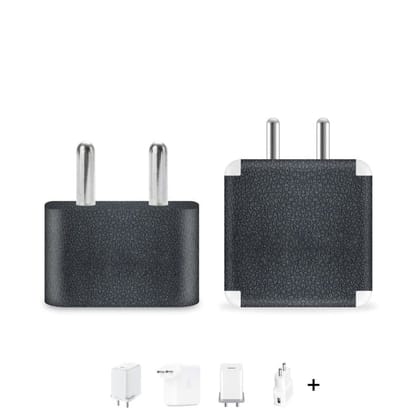Black Leather Charger Skin