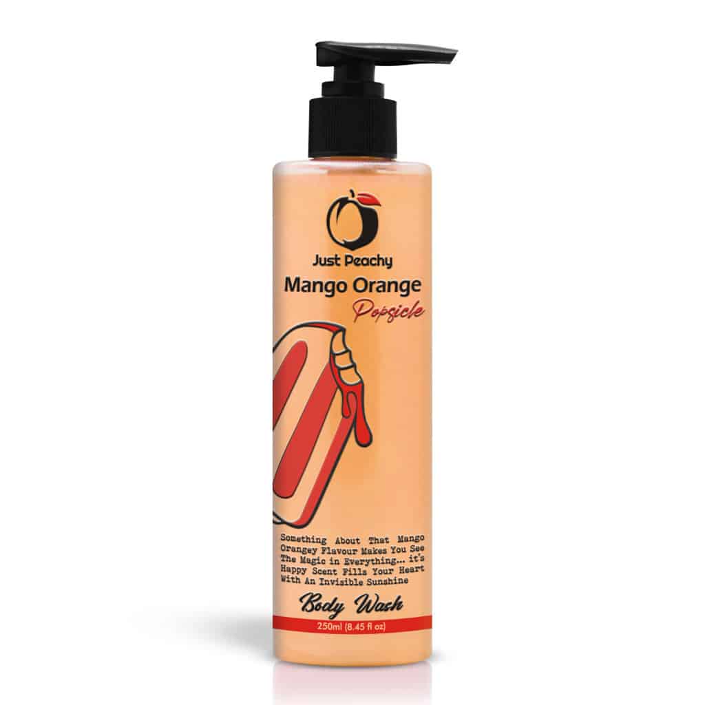 Just Peachy Mango Orange Popsicle Shower Cream Enriched With Mango Orange & Vitamin E 250ml