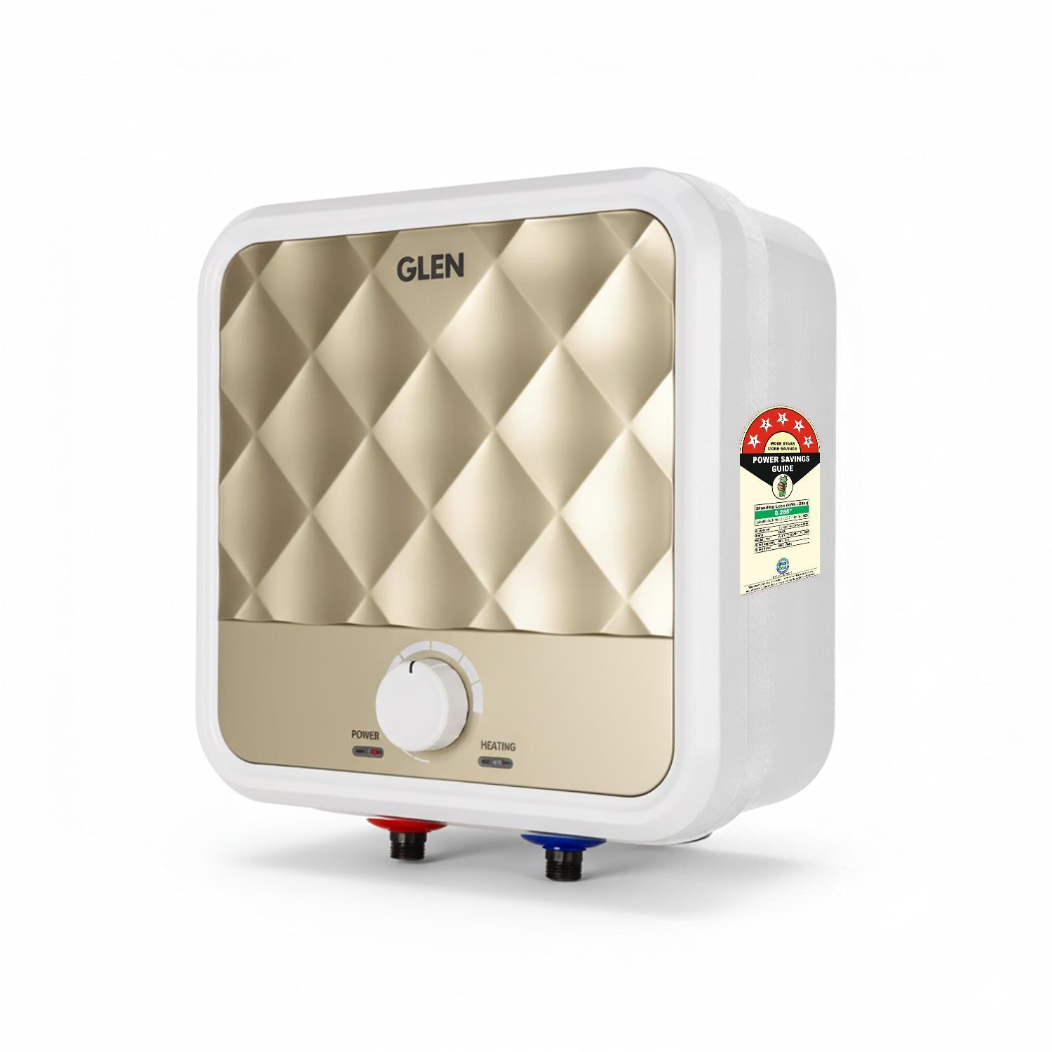 Water Heater 6Litre 8 Bar Pressure Glasslined Element and Tank, Temperature control (7053 IN)