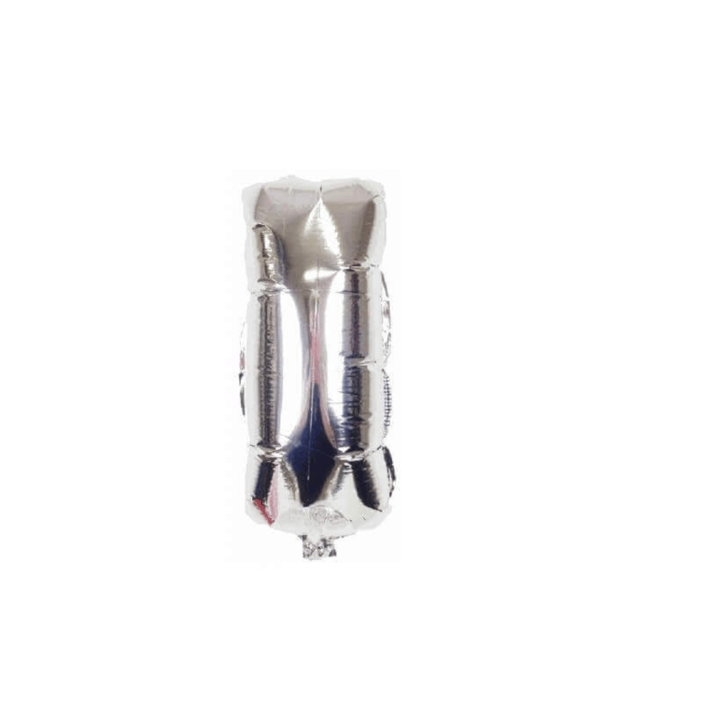 16 Letter I Silver Balloon - Party and Festive Needs | Buy online on ZillyBuy