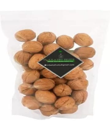 Lila Dry Fruits Inshell Walnuts(Saboot Akhrot) 200 gm Pouch