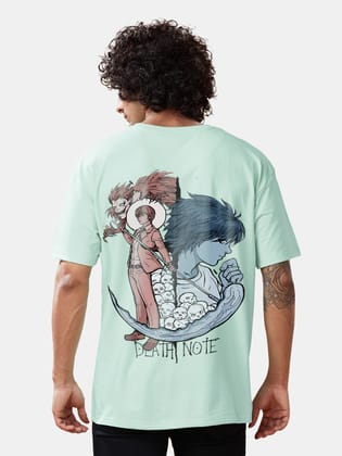 Game Of Death Oversized T-Shirt-Mint / S