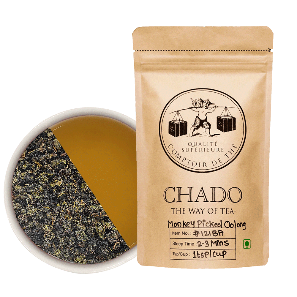 Monkey Picked Oolong Tea-15 Pyramid Tea Bags