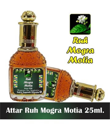 INDRA SUGANDH BHANDAR - Ruh Mogra Motia Attar For Men & Women 25ml Pack Of 1