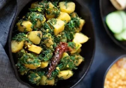Aloo Palak