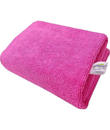 SOFTSPUN Single Gym Towel Pink