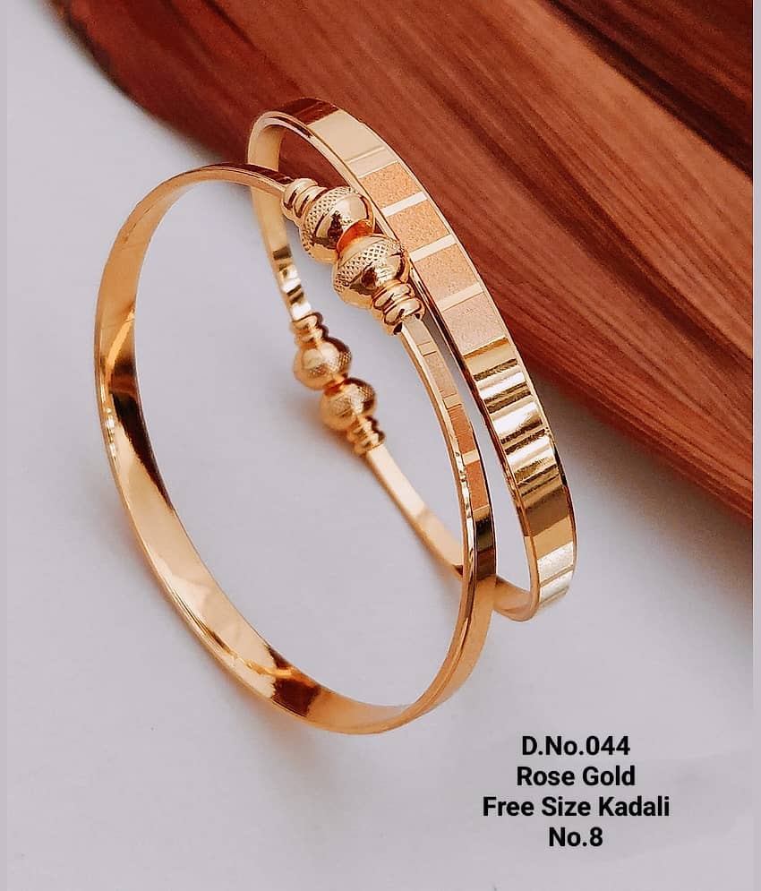 Shivay Fashion Rose Gold Bangle Set ( Pack of 1 )