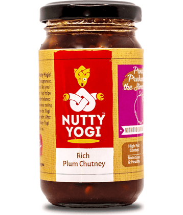 Nutty Yogi Plum Chutney 250 g