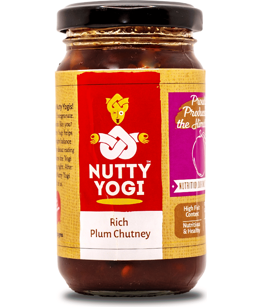 Nutty Yogi Plum Chutney 250 g