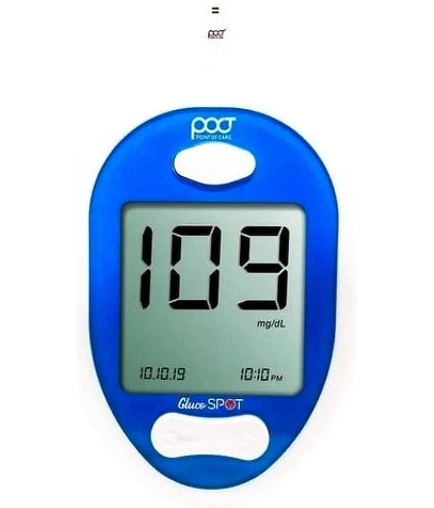 POCT 100 Lancet with 25 Sugar Test Strips & Glucometer